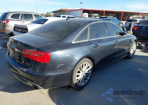 2013 Audi A6 3.0T Premium z USA, uszkodzony, nr VIN WAUHGAFC7DN119319